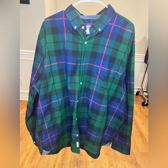 Express plaid button up shirt - Picture 1 of 4